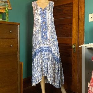 GiGio boho dress beautiful hippie maxi summer dress NWT SIZE S